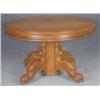 Image 1 : VICTORIAN WALNUT 48 ROUND DINING TABLE