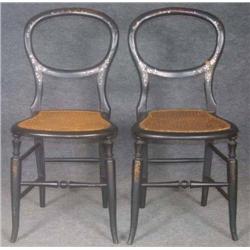 VICTORIAN PARLOR CHAIRS