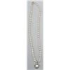 Image 1 : PEARL NECKLACE with 14k clasp