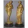 Image 1 : PAIR OF RENAISSANCE BRONZE STATUES