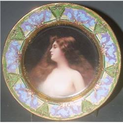 ROYAL VIENNA PORTRAIT PLATE