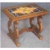 Image 1 : EARLY TILE TOP WALNUT COFFEE TABLE