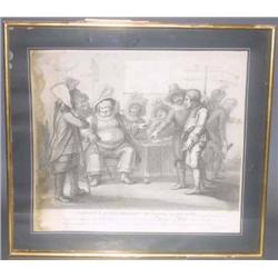 LOT OF (3) 18TH CENTURY ENGLISH LITHOGRAPHS