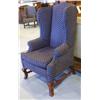 Image 1 : WALNUT WING BACK ARM CHAIR