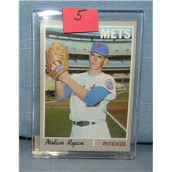 Vintage 1970 Nolan Ryan all star baseball card