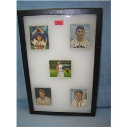 Group of 1950's Bowman baseball cards