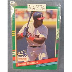 Frank Thomas rookie baseball card