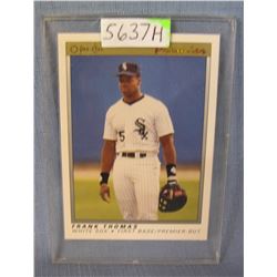 Frank Thomas rookie baseball card
