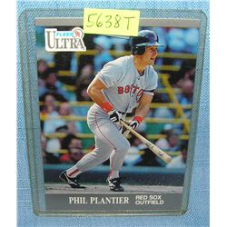 Phil Plantier rookie baseball card