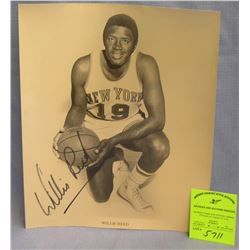 Early Willis Reed basketball photo