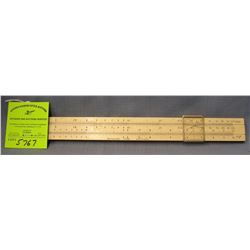 Vintage slide rule