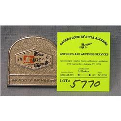 Vintage six foot retractable tape measure
