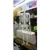 Image 1 : 45 inch hanging glow in the dark skeleton