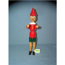 Hand painted Pinocchio 12 inch jointed figure