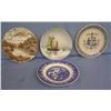 Image 1 : Group of 4 vintage collectible plates