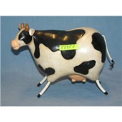 Decorative cow figure