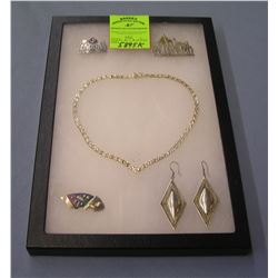 Collection of quality sterling silver jewelry