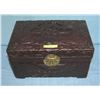 Image 1 : Hand carved Oriental themed trinket box