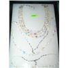 Image 1 : Collection of 3 Aurora Borealis quality necklaces