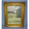 Image 1 : Matted and framed oil on canvas artist signed