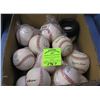 Image 1 : Box full of brand new and like new baseballs