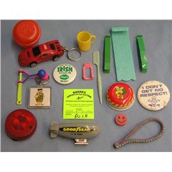 Group of vintage toys and collectibles