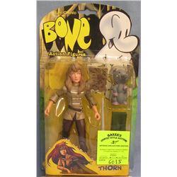 Bone action figure featuring thorn mint on card