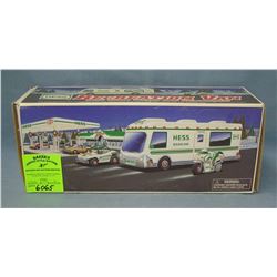 Hess recreation van with dune buggy and motor cycle