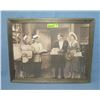 Image 1 : Vintage I Love Lucy set photo print  with wood frame