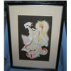 Image 1 : Oriental wood block print by Sadanobu Hasegawa