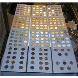 4 collector books of US state quarters