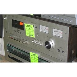 Akai stereo cassette deck with Dolby system