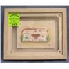 Image 1 : Artist signed framed artwork by Priscilla