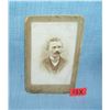 Image 1 : Great antique photo card of a stately gentleman