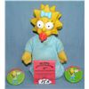 Image 1 : Maggie Simpson doll and Bart pin back buttons