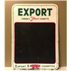 Image 1 : 1964 EXPORT A CARDBOARD BLACKBOARD SIGN