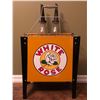 Image 2 : WHITE ROSE OIL BOTTLE RACK W / 2 X SPOUTED OIL BOTTLES