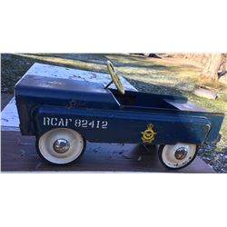 1950'S RARE RCAF JEEP PEDAL CAR