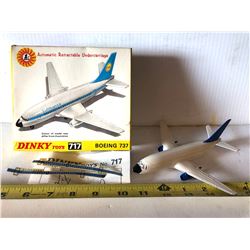 DINKY BOEING 737 TOY - AS NEW - ORIGINAL BOX