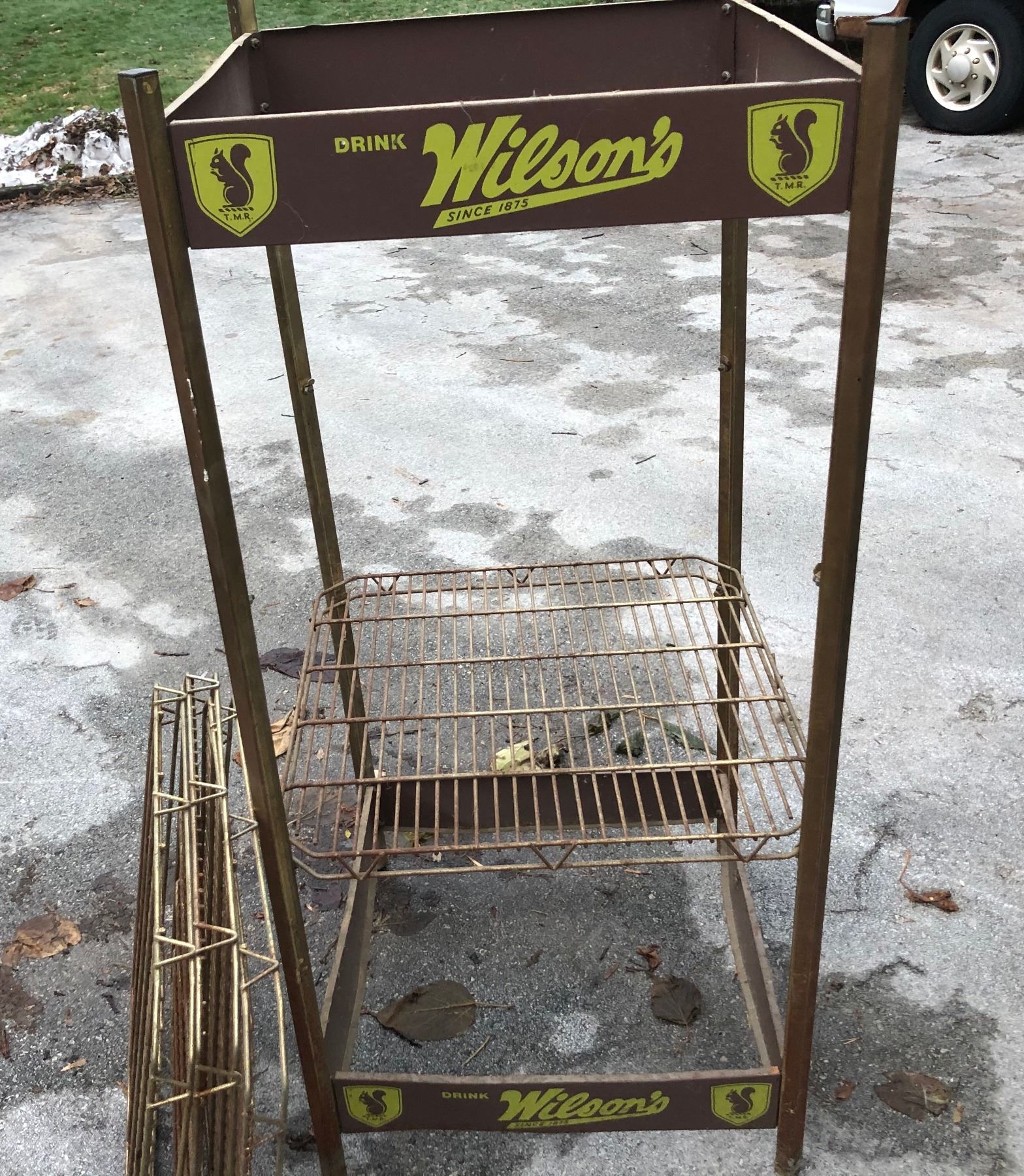 Wilson Display WILSON'S DISPLAY SHELF - Kidd Family Auctions