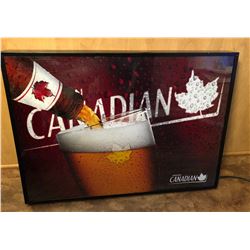 MOLSON CANADIAN ILLUMINATING SIGN