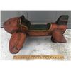 Image 1 : CHILD'S WOODEN PLANE RIDING TOY