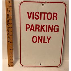 VISITOR PARKING ROAD SIGN