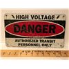Image 1 : HIGH VOLTAGE SIGN