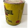 Image 2 : PENNZOIL 1 GAL MOTOR OIL CAN - FULL