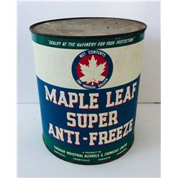 MAPLE LEAF 1 GAL ANTI-FREEZE CAN - FULL