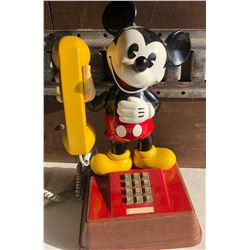 VINTAGE MICKEY MOUSE TELEPHONE