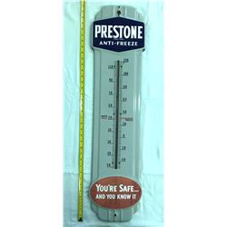 PRESTONE PORCELAIN THERMOMETER