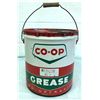 Image 1 : 1960'S CO-OP GEAR LUBE 35 LB PAIL