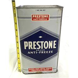GR OF 2, 1930'S PRESTONE ANTI-FREEZE CANS